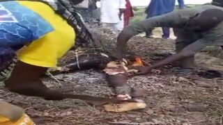 Classic: Nigeria's Cannibal Gang: Rivals Murdered, Burned Alive and Devoured in Gruesome Feast
