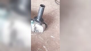 Worker Loses Part of Face and Arm in Gas Cylinder Explosion While Cutting It in Half
