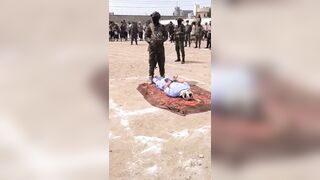 Brutal Firing Squad Execution in Yemen – Man Shot Dead for Killing His Uncle