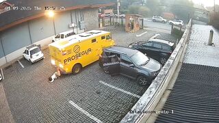 Armored Cash Truck Reverses and Crushes Two Women in Mall Parking Lot