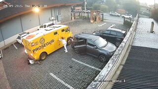 Armored Cash Truck Reverses and Crushes Two Women in Mall Parking Lot