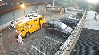 Armored Cash Truck Reverses and Crushes Two Women in Mall Parking Lot