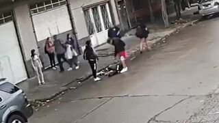 Teen Girl Stabs Boyfriend Four Times in the Neck Outside School
