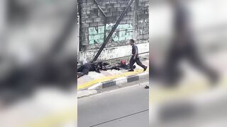 Horror on the Job: Two Internet Technicians Electrocuted While Raising a Pole