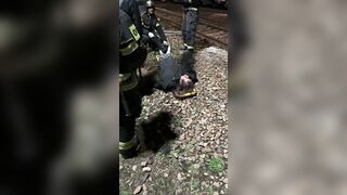 Young woman hit by train in Moscow region