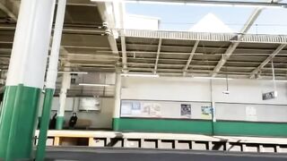 Fatal train accident at Higashi-Rinkan Station on the Odakyu Line.