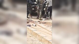 Two Phone Snatchers Brutalized By Mob In Uganda