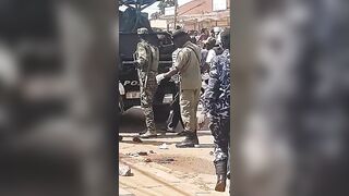Two Phone Snatchers Brutalized By Mob In Uganda