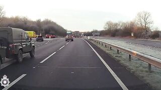 Two Injured Following Land Rover Defender Rollover Crash In The UK