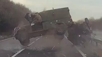Two Injured Following Land Rover Defender Rollover Crash In The UK