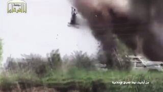 The Moment of Instant Death from a Mortar Shell