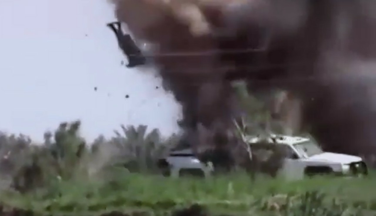 The Moment of Instant Death from a Mortar Shell