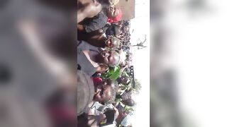 A Woman From Your Nightmares Strips Naked In Protest In Nigeria {GROSS}