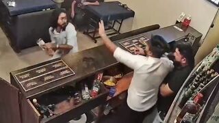 Alcohol-Fueled Rage: Drunk Mob Attacks Bar Manager in Manevada