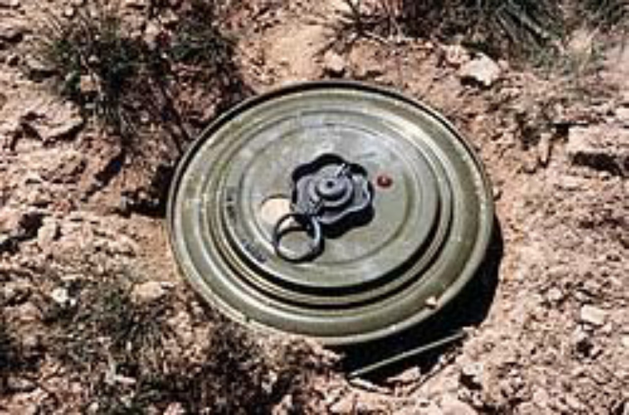 Classic[POV] A man steps on a landmine...