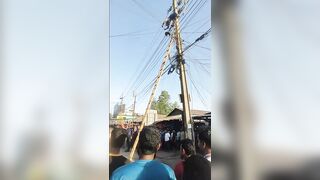 Worker Electrocuted While Trying To Fix Electricity