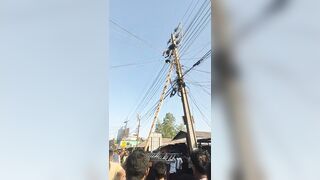Worker Electrocuted While Trying To Fix Electricity