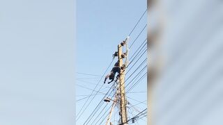 Worker Electrocuted While Trying To Fix Electricity