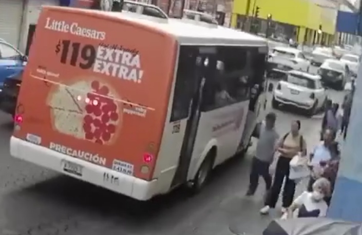 Elderly Lady Falls Under Moving Bus After Driver Takes Off Too Soon
