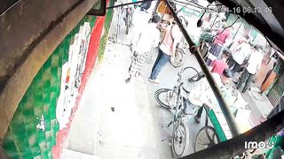 Elderly Man Crushed to Death After Rickshaw Loses Control and Overturns Against Wall