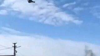 "Gerber" drone crashes near UA vehicle and fails to explode