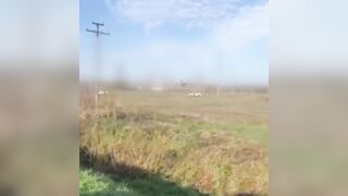 "Gerber" drone crashes near UA vehicle and fails to explode