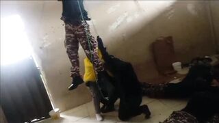 Classic:Ecuadorian Gang Members Hang A Police Officer