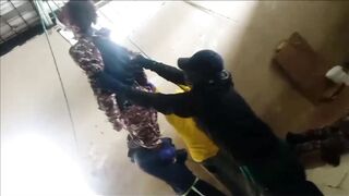 Classic:Ecuadorian Gang Members Hang A Police Officer