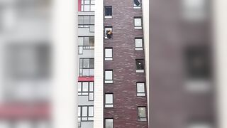 Man killed himself by jumping from 8th floor