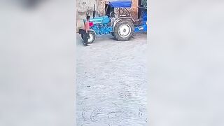 Shocking Tractor Accident in Rajasthan: Driver Leaves Keys in Ignition