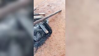 Three Bandits Were Burned Alive By Mob