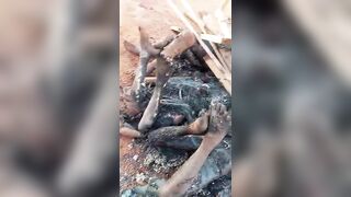 Three Bandits Were Burned Alive By Mob