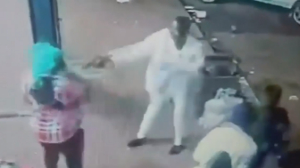 A woman who had been cooking on the pavement  shot and killed in South Africa