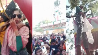 Woman Hung In Public