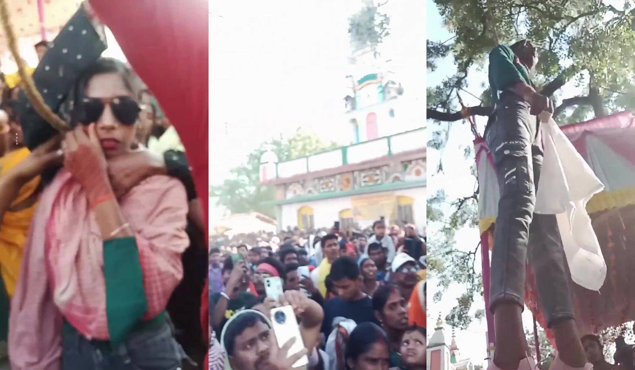 Woman Hung In Public