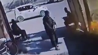 Afghan Civilian Takes Cop’s Gun and Kills Himself