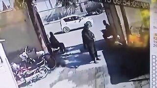 Afghan Civilian Takes Cop’s Gun and Kills Himself