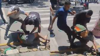 Phone Snatcher Gets Beaten By Locals In Belem, BR
