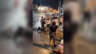 Dude Beaten Unconscious During Festival In Thailand