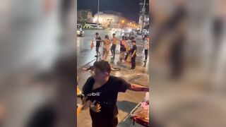 Dude Beaten Unconscious During Festival In Thailand