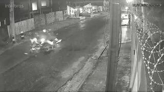 Grave Injuries for Two Riders in High-Impact Head-On Motorcycle Crash