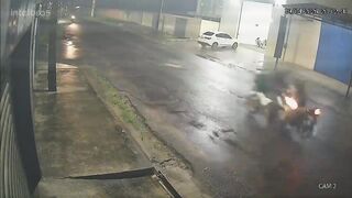 Grave Injuries for Two Riders in High-Impact Head-On Motorcycle Crash