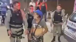 Man Gets Dropped By Police Officer In Brazil