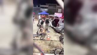 Man Gets Dropped By Police Officer In Brazil