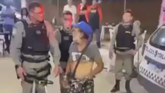 Man Gets Dropped By Police Officer In Brazil