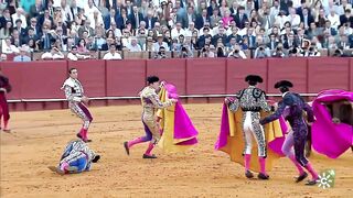Bullfighter Gored In The Ass, Seriously Injured On Arena In Spain