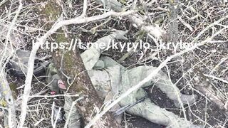 Nasty Russian subhumans killed in a nasty way.