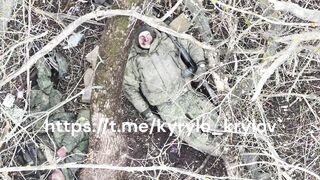 Nasty Russian subhumans killed in a nasty way.