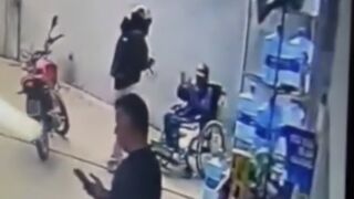 Ruthless Sicario Shoots a Defenseless Man in a Wheelchair at Gas Station