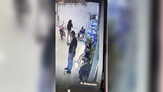 Ruthless Sicario Shoots a Defenseless Man in a Wheelchair at Gas Station